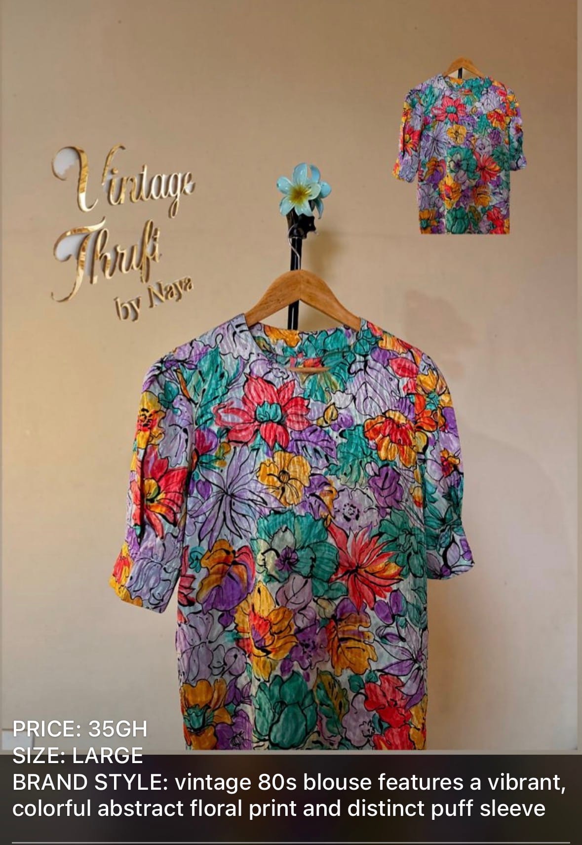 Vintage Thrift Tops