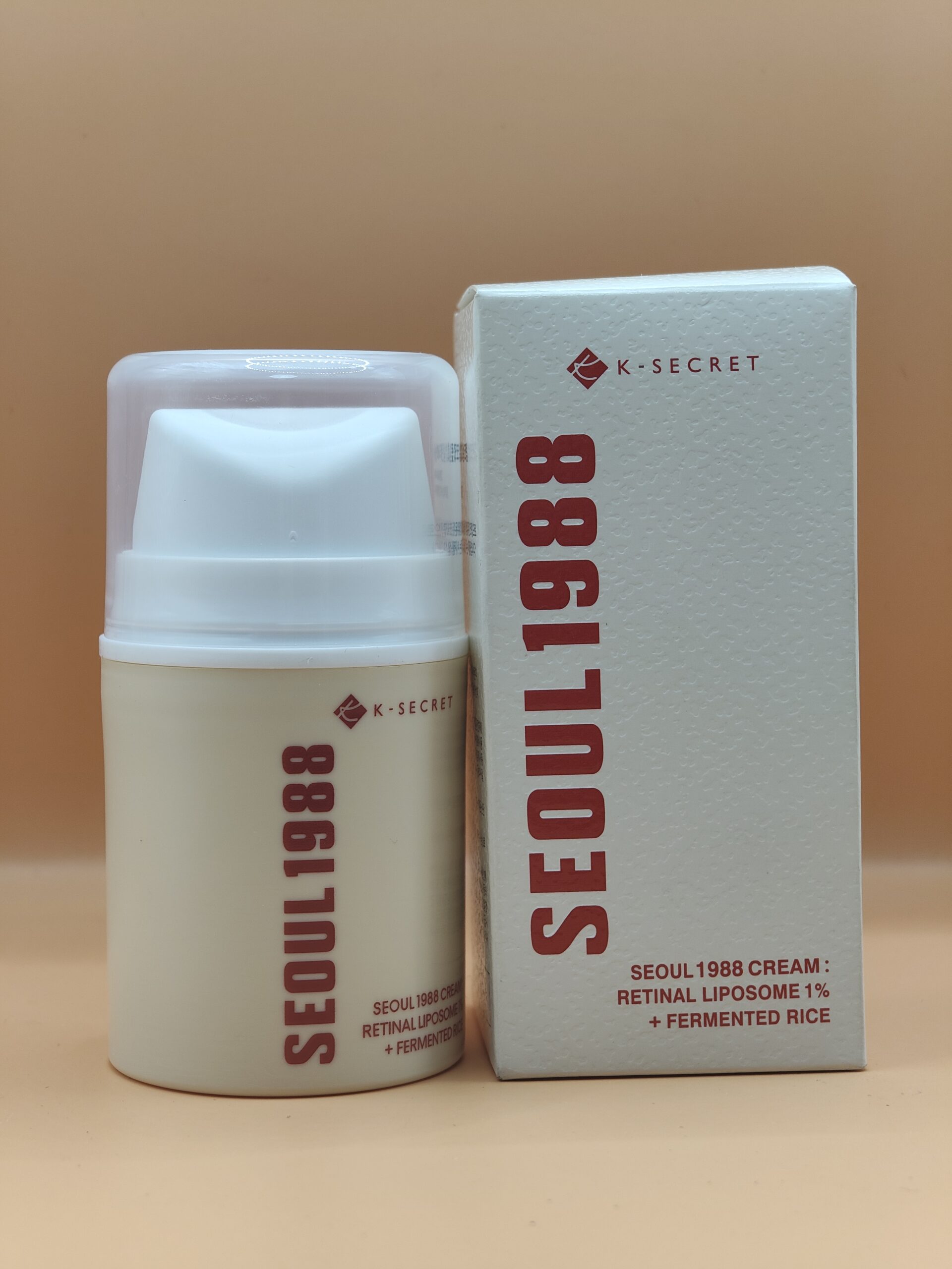 Seoul 1988 Cream RETINAL LIPOSOME 1% + FERMENTED RICE