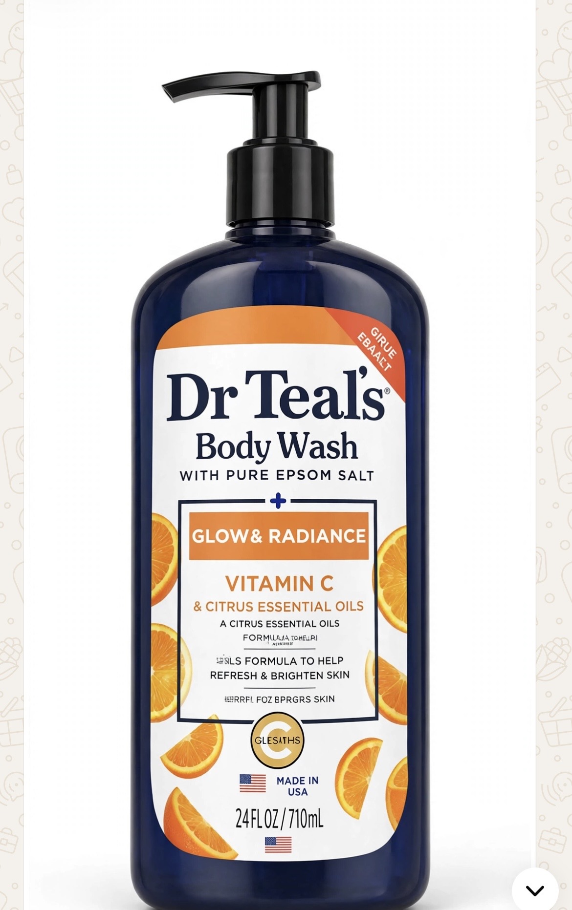 Dr teals body wash