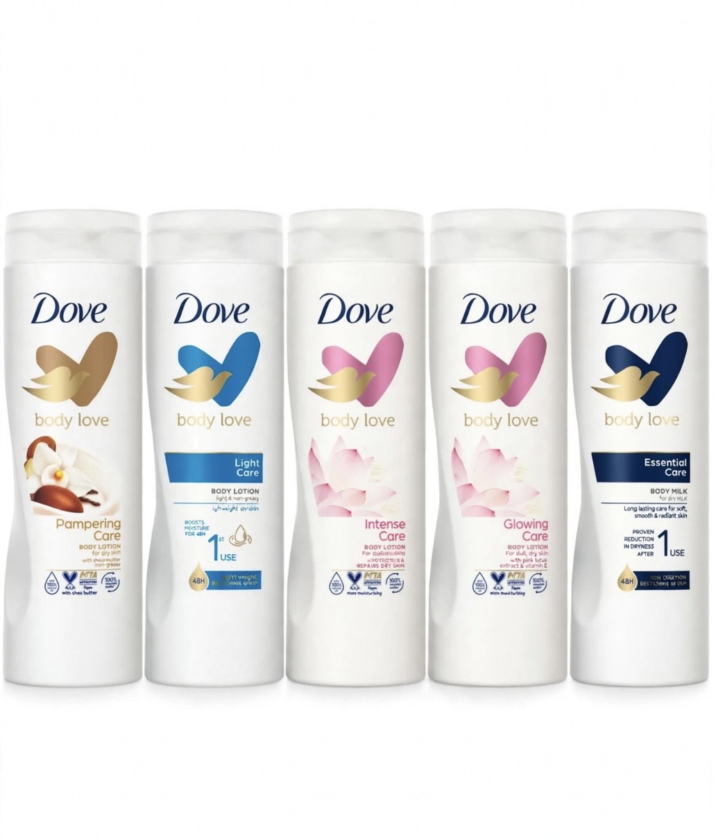 Dove lotion
