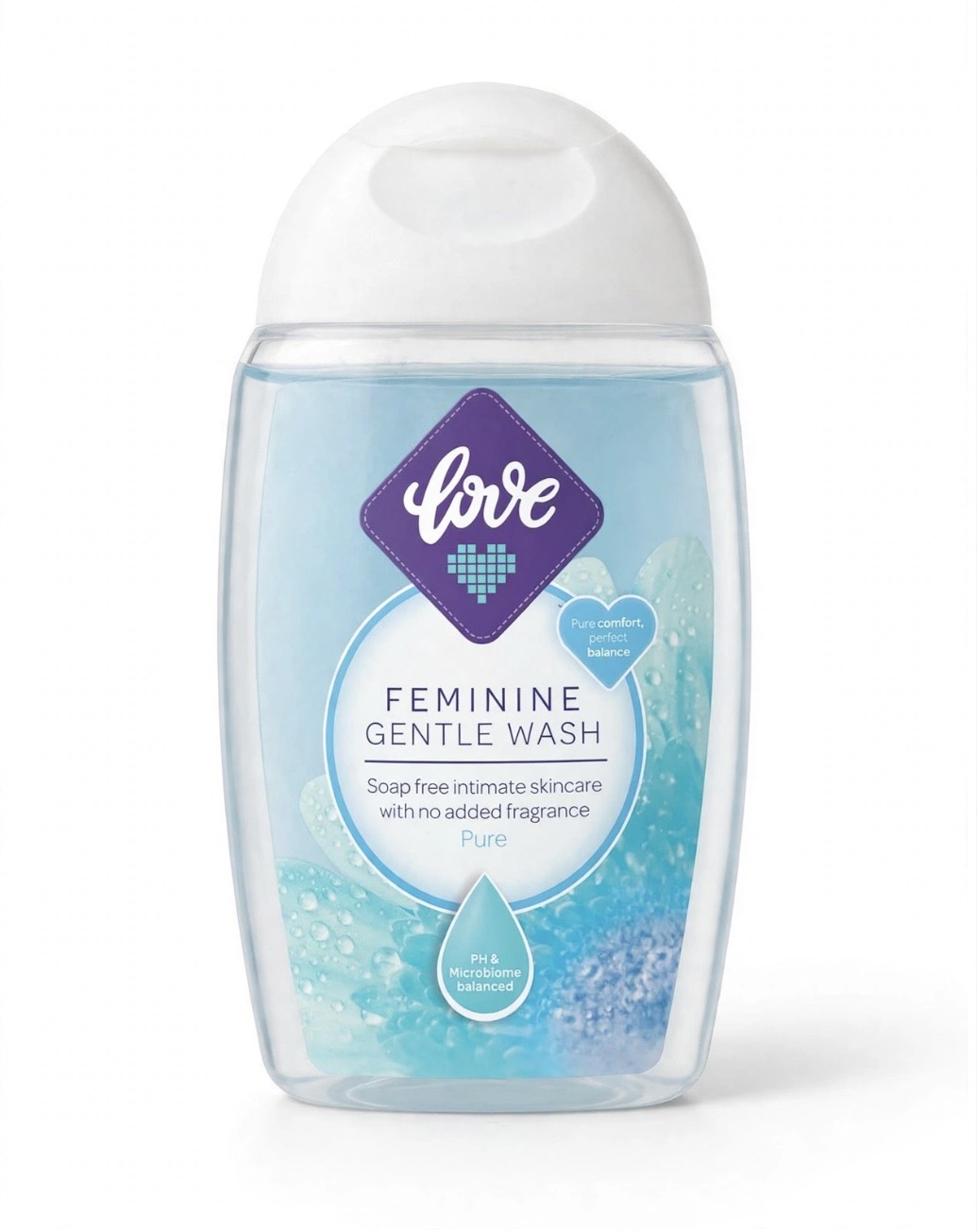 Feminine gentle wash